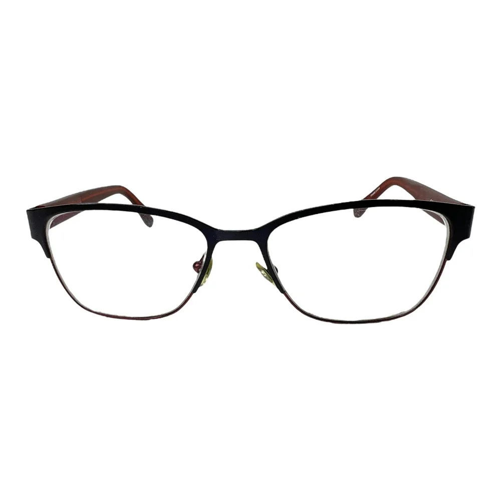Michael Kors MK 348 429 Eyeglasses Glasses Matte Navy Blue on Red 52-16-135 3602